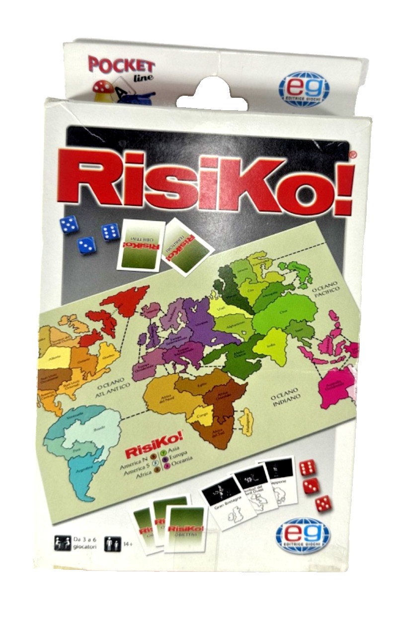 Risiko! Pocket Gioco In Scatola Editrice Giochi Ottimo Completo