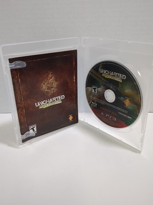 Uncharted: Drake's Fortune (Sony PlayStation 3, 2007), Game and Manual, Tested