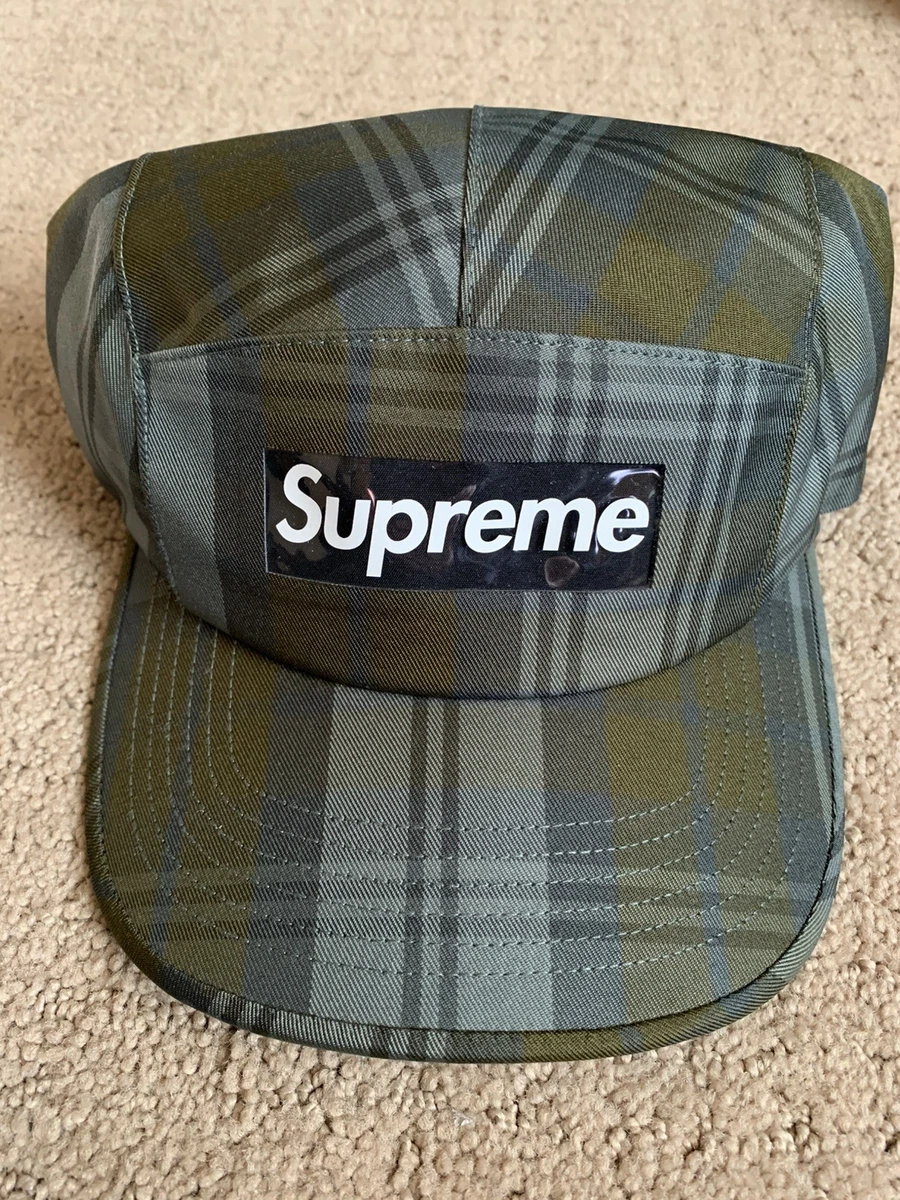Supreme プレイドキャンプキャップ USA製 Supreme - Plaid Camp Cap