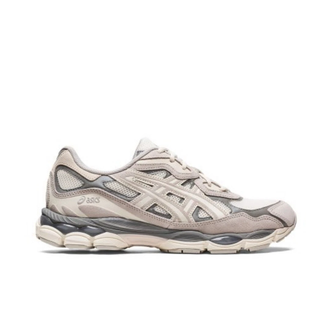 Asics Gel-NYC Cream Oyster Grey 1201A789-103 Shoes Sneakers | eBay