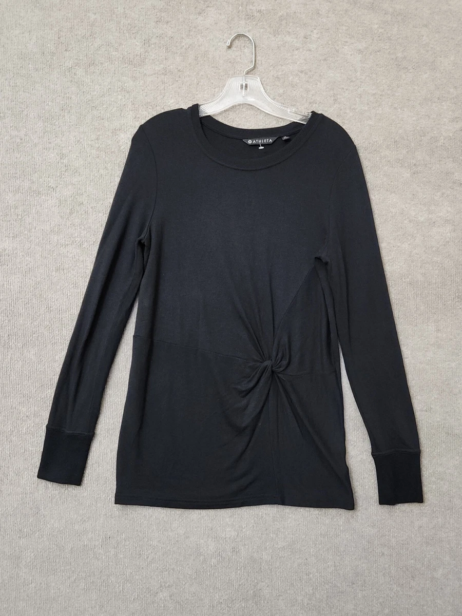 Athleta nirvana twist front sweatshirt clearance