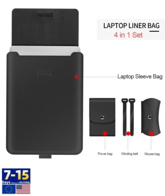 Leather Laptop Cover Waterproof Scratch Resistant Accessories