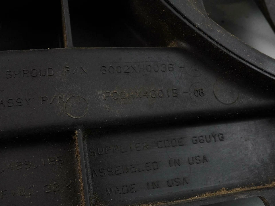 2005 - 2007 Ford Freestyle 3.0 Engine Fan Cooling Radiator Motor Front Assy - Imagem 4 de 4