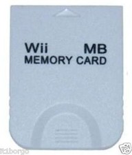 GC/WII MEMORY CARD DA 128MB   gamecube NEW