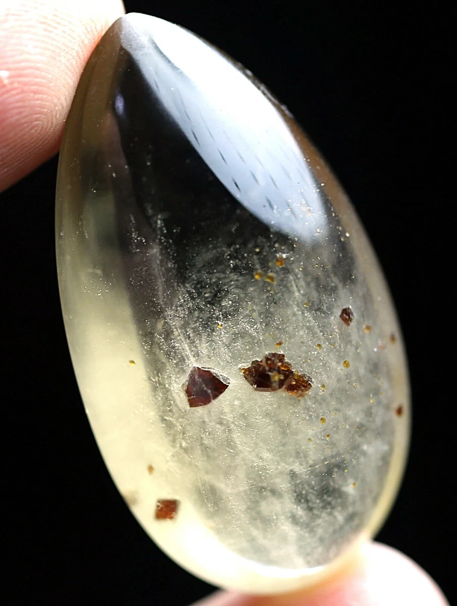 67.1ct Rare NATURAL Clear garnet Crystal Polished specimen eBay