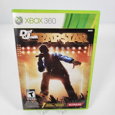 Def Jam Rapstar (Microsoft Xbox 360 2010) CIB Complete 