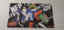 Naruto vs Neji Hyuga Boruto Shonen CCG Official Playmat Tournament Shippuden mat