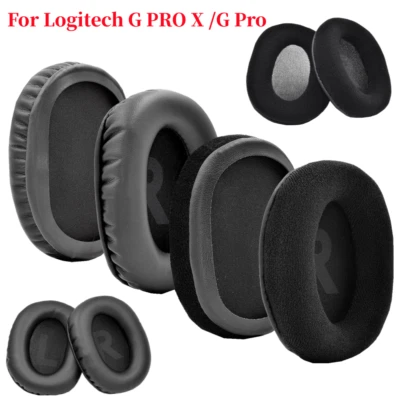 MARKENLOS Ersatz-Ohrpolster-Kissenbezug für Logitech G Pro & G Pro X Gaming-Kopfhörer