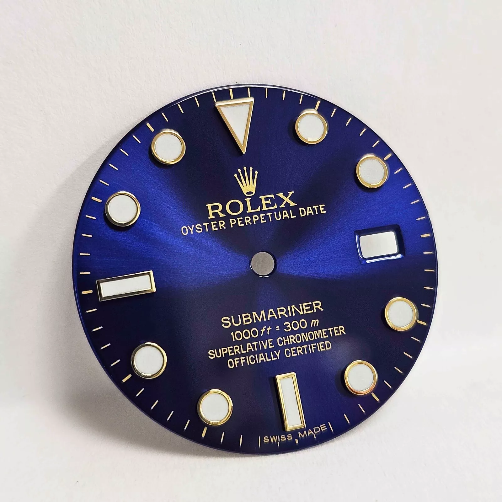 Used Retouched Dial fits Original Rolex Submariner 40 116619, 116618, 116613