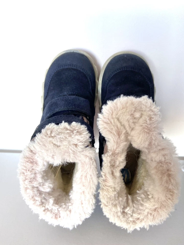 Superfit 24 Winterschuhe Mädchen, Blau/Rosa, Velour, Icebird. - Bild 4 von 4