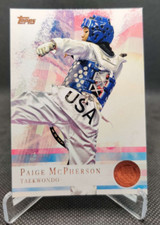 2012 Topps U.S. Olympic Team Bronze #98 Paige McPherson Taekwondo trading card