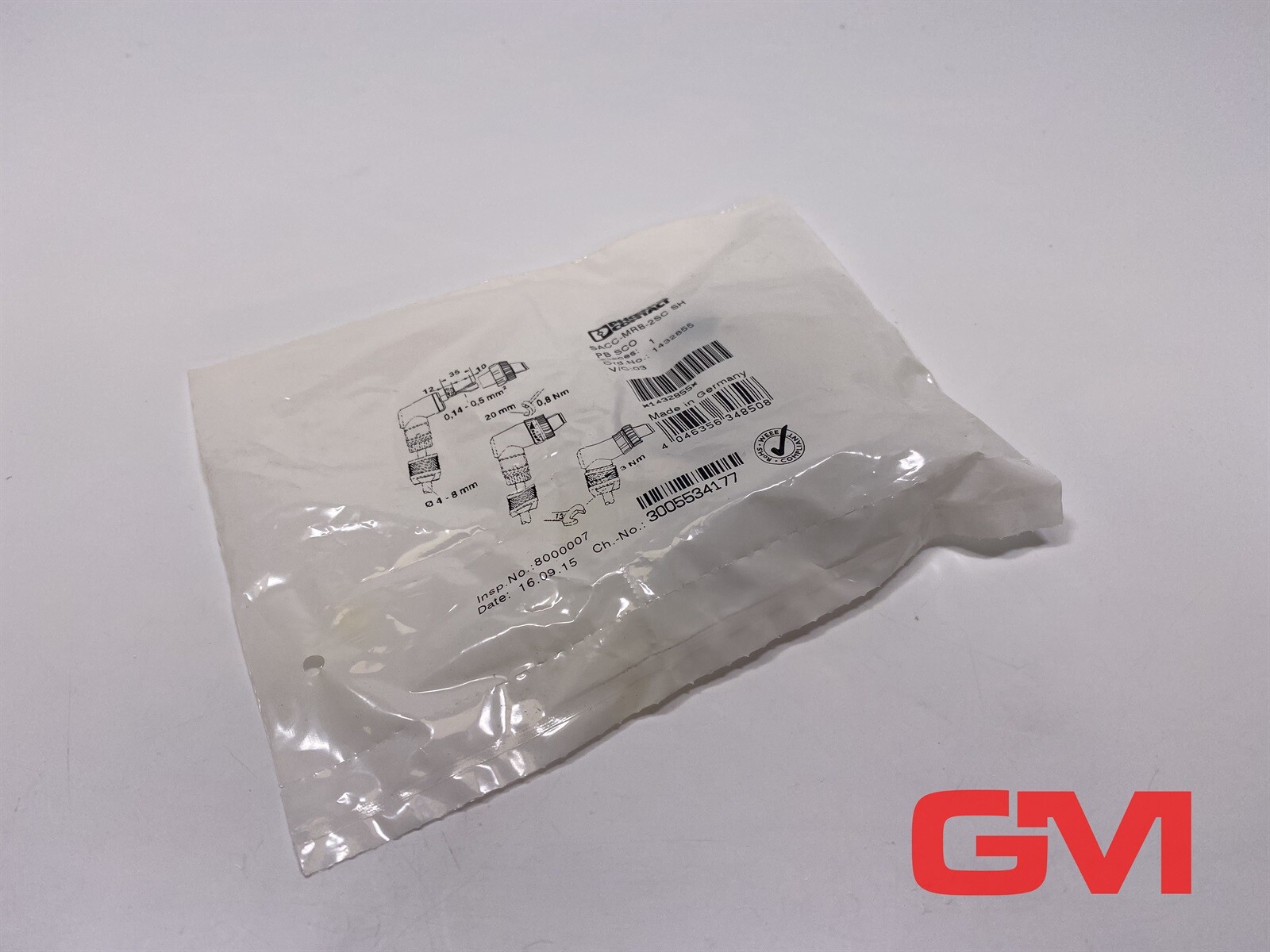 Phoenix Contact Data Connector SACC-MRB-2SC SH PB SCO Connector 1432855