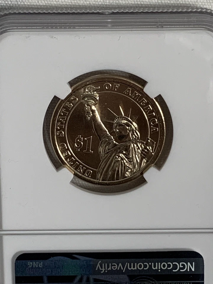 2020 D GEORGE H.W. BUSH 41st President $1 Coin NGC MS 66 Early Releases - Image 4 of 4