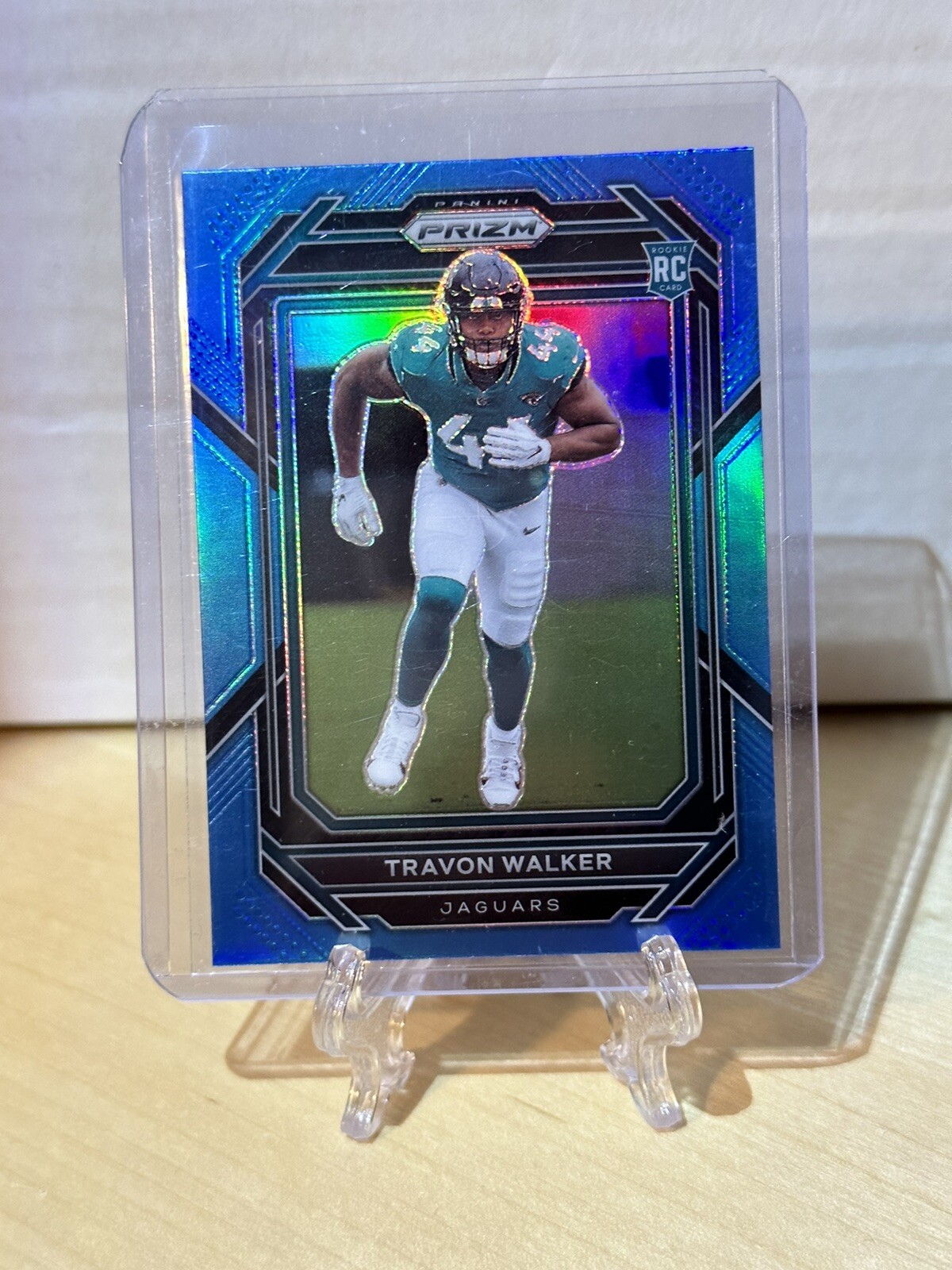 Travon Walker parallel rookie - 2022 Panini Prizm Light Blue Prizm #339