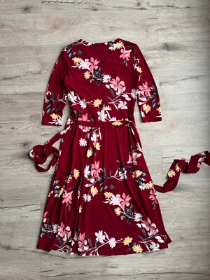open lace back dress Yasmin Daisy Lace Dress in Red main image 0