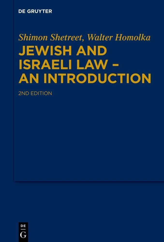 Thumbnail - Jewish And Israeli Law - An Introduction | Shimon Shetreet (u. A.) |