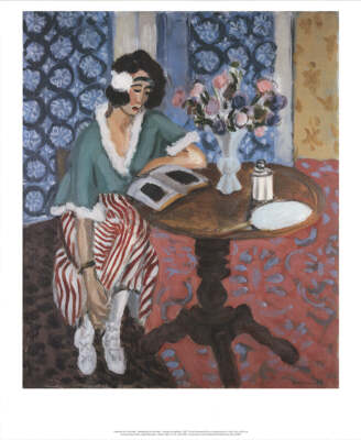 HENRI MATISSE Reading Girl at the Desk 23