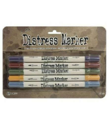 Marcadores de Arte Artesanía Tim Holtz Multicolor