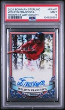 Welbyn Francisca 2024 Bowman Sterling #PA-WF Auto RC PSA 10 GURADIANS