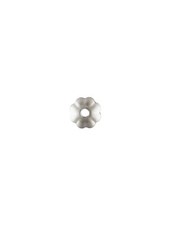 50pcs 925 Sterling Silver 3mm Flower Bead Caps Tiny Spacer for Jewelry Making
