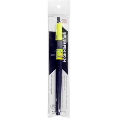 Kuretake ZIG Cartoonist Brush Pen no.24 Black CNDL152-24S