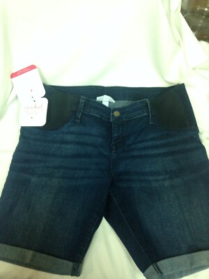 Maternity Inset Panel Bermuda Jean 