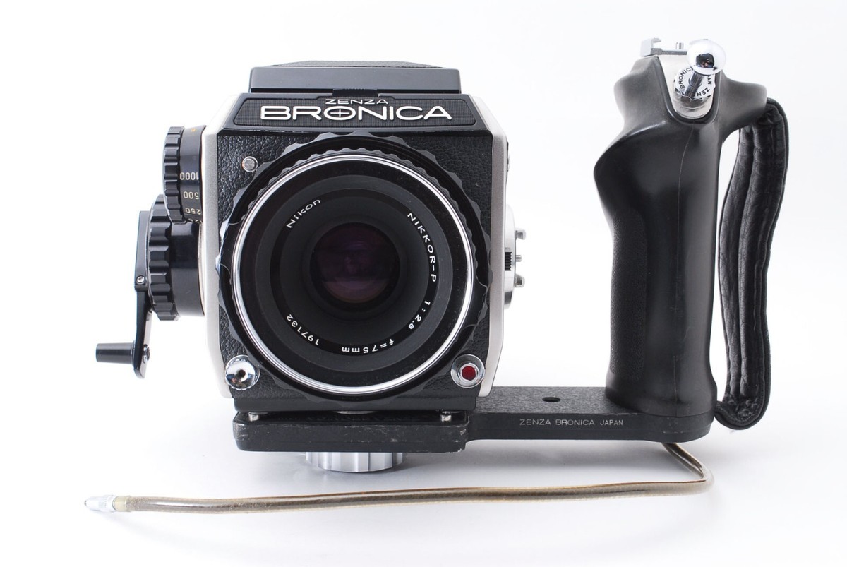 BRONICA 中判カメラ NIKKOR 75mm f/2.8 ZENZA BRONICA NIKKOR-P 75mm f2.8 動作OK