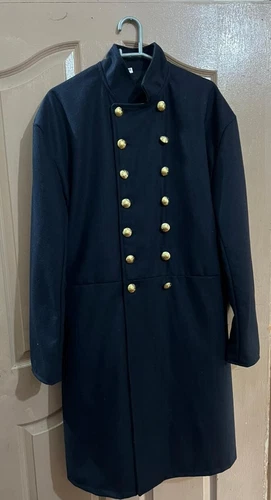 US Civil War Union Officer's Double Breasted Blue Frock Coat available  all size
