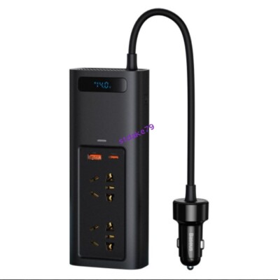 Car Inverter DC 12V to AC 220V 150W Auto Converter With 4 Ports Output Baseus