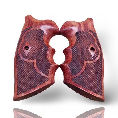 Royal Craft Collection - Impugnature in legno incise artigianali per Colt Pitone - Foto 16 di 16