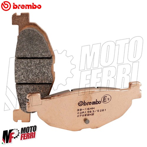 MF3433 Pastiglie Freno Posteriori Brembo Sinter Yamaha 400 Majesty 2004 - 2013 - Foto 4 di 4