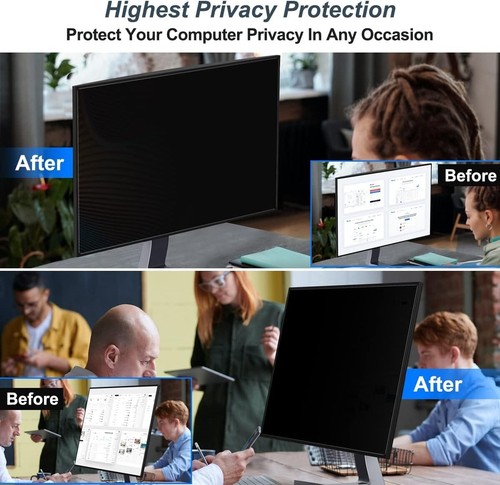 2PK. PROTECTOR PC JEAPKA PREIUM MONITOR PRIVACIDAD PANTALLA ANCHA 24" 16.9 - Imagen 6 de 6