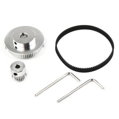GT2 Zahnriemen Closed-Loop 200mm Riemenscheibe 20Z?hne & 60Z?hne F??r 3D-Drucker