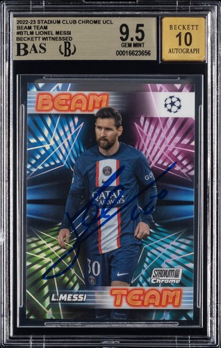 2022 Topps Uefa Lionel Messi