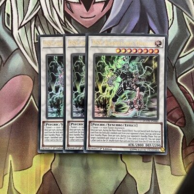 DUOV-DE080 x3 PSY-Framelord Omega Ultra Rare Top Zustand Yugioh