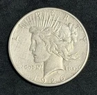 1926-S Peace Silver Dollar - 90% US Coin, No Reserve #101