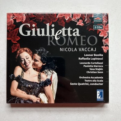 Giulietta E Romeo by Nicola Vaccaj / Leonardo Cortellazzi (2CD, 2019) Brand New!