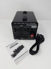 1500W Japanese Voltage Converter Step Up/Down 100V-120V w/ US Power Cord NEW