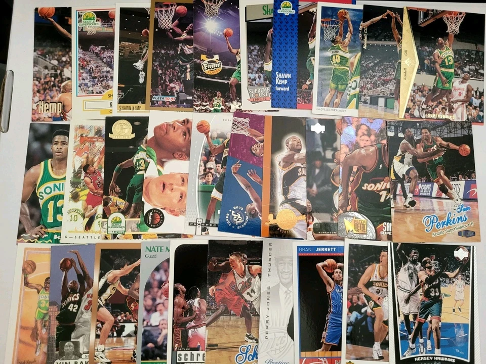Huge OKC Thunder (122) Basketball Card Lot Rare! Shai, Kevin Durant, Westbrook - Image 3 of 4