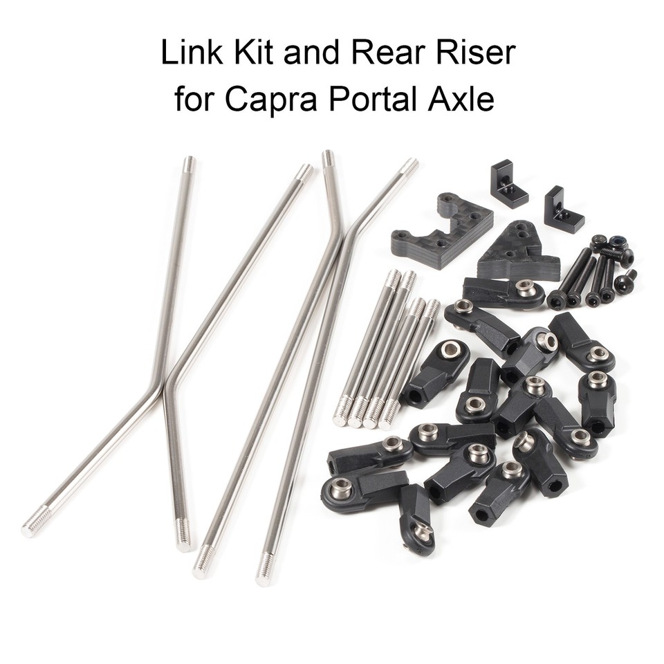 High Clearance V3 Carbon LCG Chassis Kit Fits Custom Build Comp Rigs RC ...