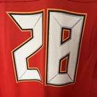 Nike Tampa Bay Buccaneers On Field Hargreaves III #28 Jersey Red Black Size L — photo 9