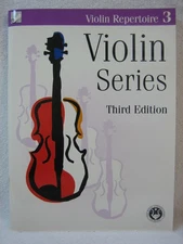 Violin Repertoire Level 3, Third Edition - paperback RCM Examinations