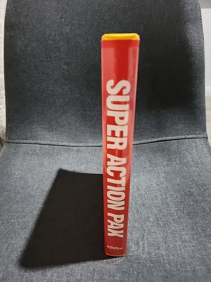 Atari 2600 Super Action Pak Boxed Pitfall Grand Prix Laser Blast Barnstorming - Image 2 of 4