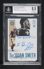 2018 Encased Scripted Signatures Sapphire 12/25 Tre'Quan Smith BGS 8.5 Auto 2d0