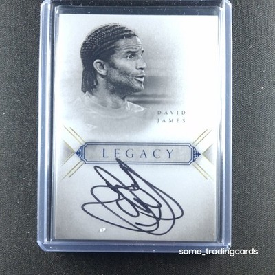 Futera Unique 2023 David James On Card Auto England - /8 LEGACY