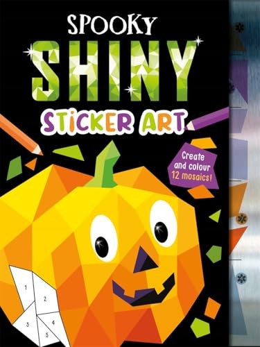 Spooky Shiny Sticker Art by Igloo Books Ltd (Paperback Book) - Image 5