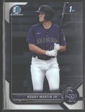 2022 Bowman #BCP-43 Robby Martin Jr. Chrome Prospects