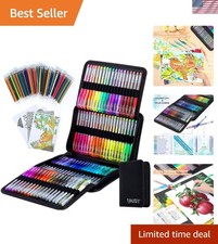 Glitter Gel Pens, 160 Pack Glitter Pen with Case for Adults Coloring Books, A...