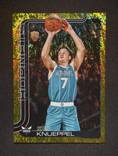 Kon Knueppel 💥🏀 BASE SET ROOKIE GOLD HOLO FOIL /50! 2025-26 Topps Basketball