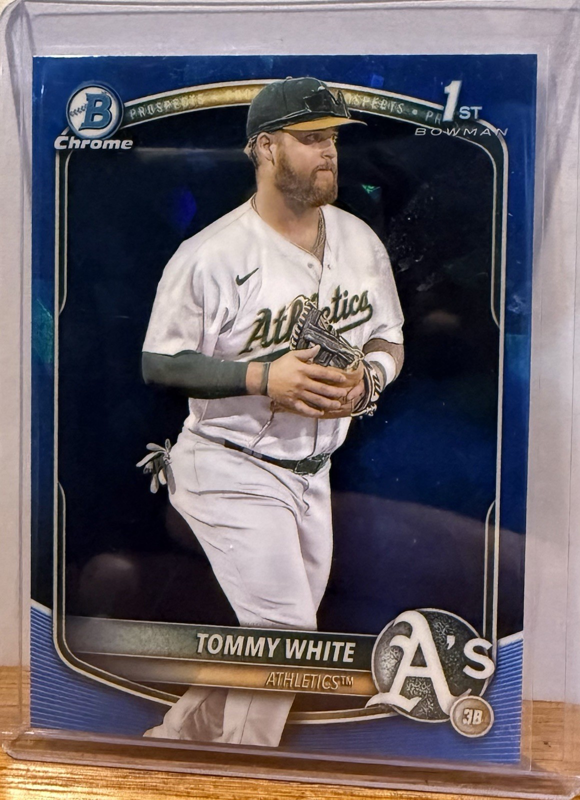 2025 Bowman Chrome Sapphire Edition - Chrome Prospects Tommy White #BCP-251 (RC)